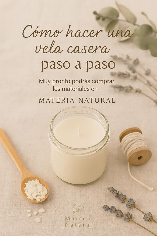 🕯 Cómo hacer una vela casera paso a paso