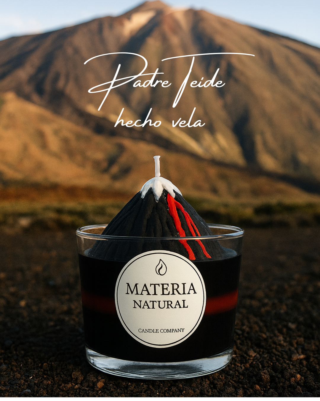 Teide Candle