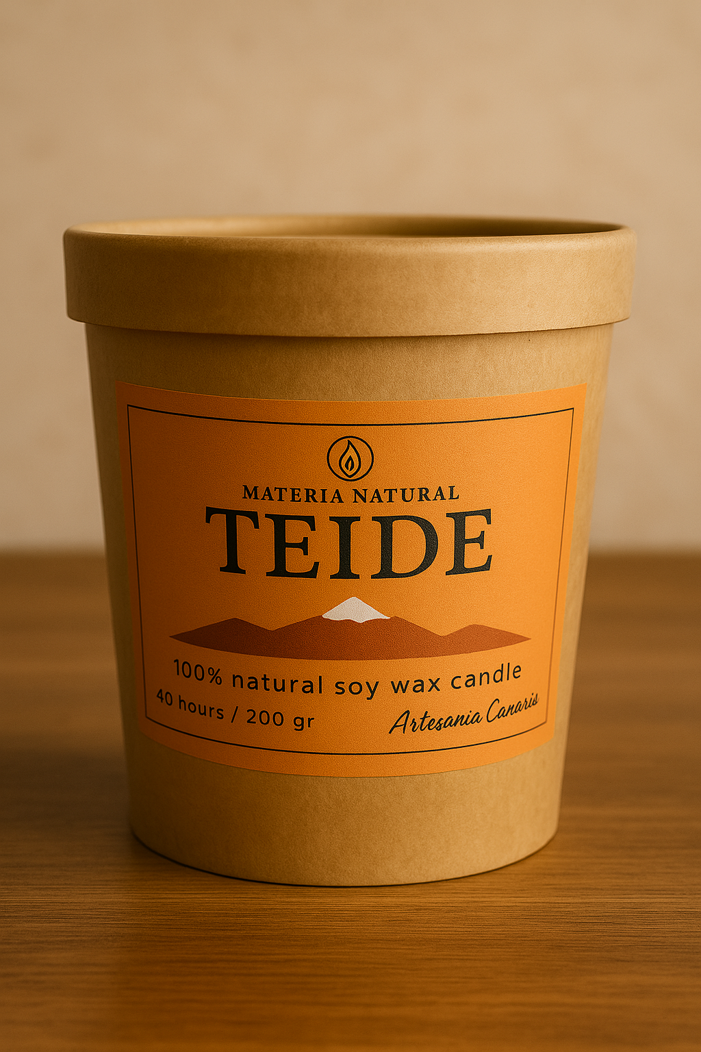 Teide Candle